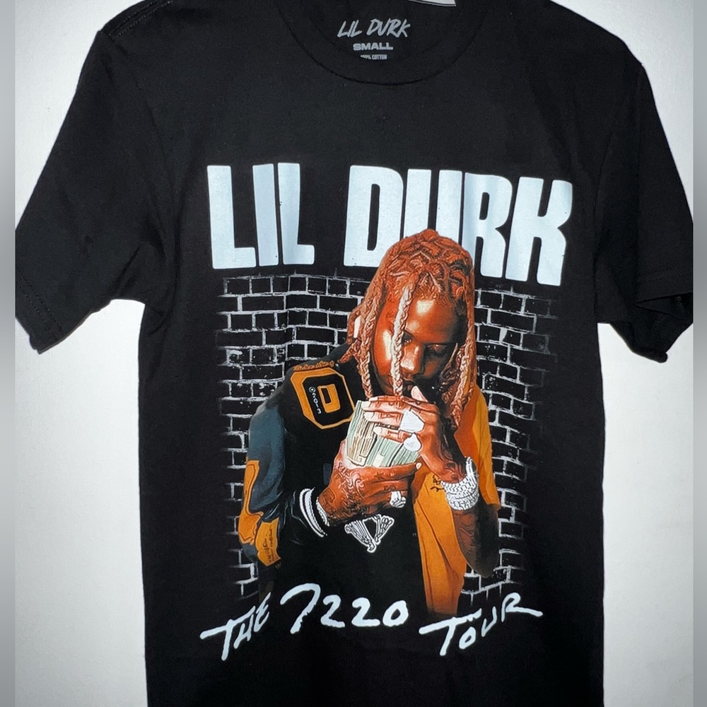 LIL DURK THE 7220 TOUR black graphic tee